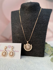 Radhika Polki Gold Necklace