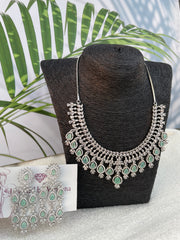 Rajshree Mint AD Necklace