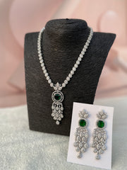 Vanya Emerald AD Necklace